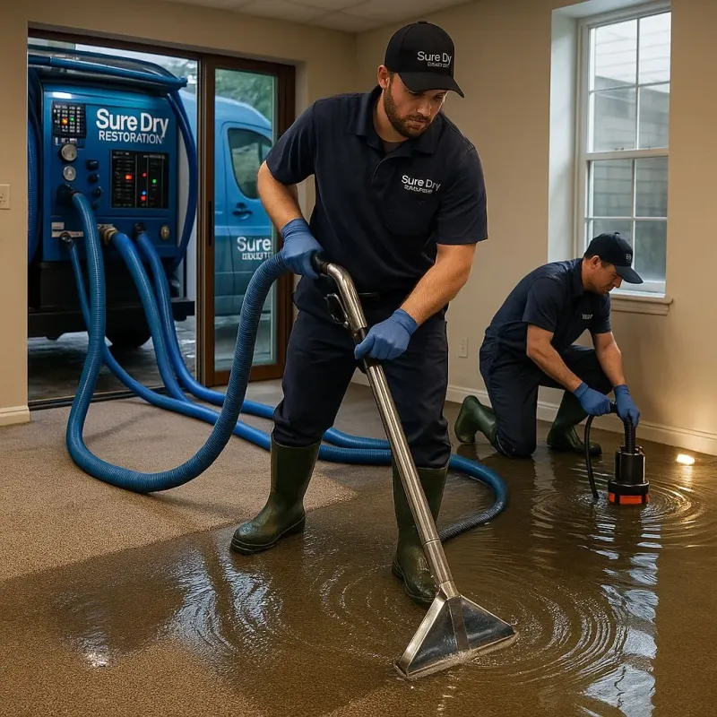 Water Extraction and Removal process in Refugio, TX